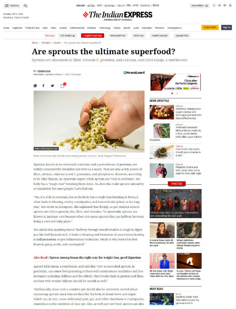 Are sprouts the ultimate superfood?